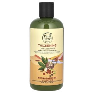Petal Fresh Condicionador Puro Espessante Biotina e Óleo de Rícino com Cafeína 475 ml (16 fl oz)