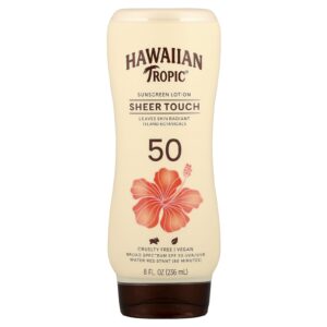 Hawaiian Tropic Sheer Touch Loção de Protetor Solar FPS 50 236 ml (8 fl oz)