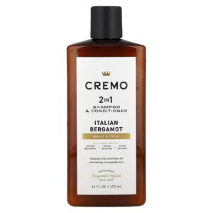 Cremo Shampoo e Condicionador 2 em 1 Bergamota Italiana 473 ml (16 fl oz)