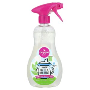 Dapple Baby Spray Espuma para Garrafas e Louça Sem Perfume 500 ml (169 fl oz)