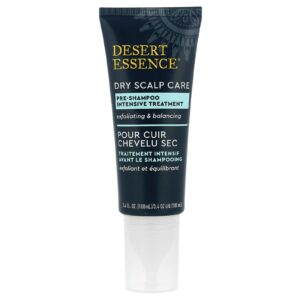 Desert Essence Cuidados com o Couro Cabeludo Seco Tratamento Intensivo Pré-Shampoo 100 ml (34 fl oz)