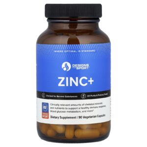 Designs For Health Designs for Sport® Zinco+ 90 Cápsulas Vegetarianas