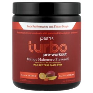 Perk Energy Turbo Pré-treino Manga e Habenero 300 g (107 oz)