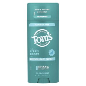 Toms of Maine Desodorante sem Alumínio Clean Coast 92 g (325 oz)