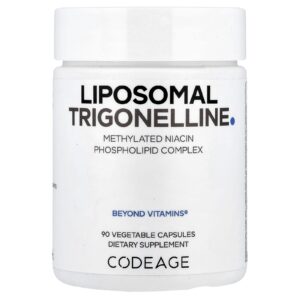 Codeage Trigonelina Lipossomal 90 Cápsulas Vegetais