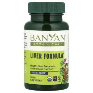 Banyan Botanicals Liver Formula™ 90 Comprimidos