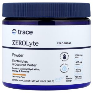 Trace ZEROLyte em Pó Laranja Salgada 342 g (121 oz)