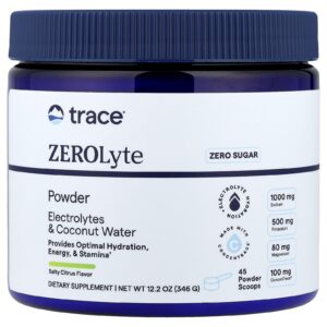 Trace ZEROLyte em Pó Cítrico Salgado 346 g (122 oz)