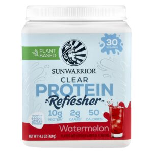 Sunwarrior Clear Protein Refresher Melancia 420 g (148 oz)