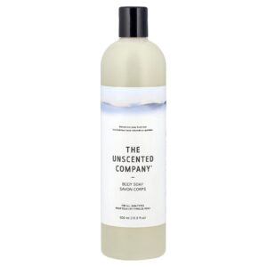 The Unscented Company Sabonete Corporal Para Todos os Tipos de Pele Sem Perfume 500 ml (169 fl oz)