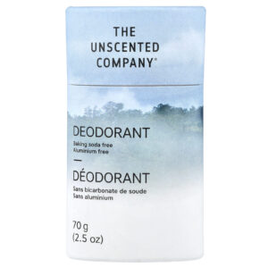 The Unscented Company Desodorante Sem Alumínio Sem Perfume 70 g (25 oz)