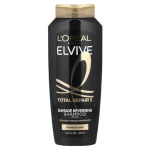 LOréal Elvive Total Repair 5 Shampoo de Reversão de Danos Cabelos Danificados 375 ml (126 fl oz)