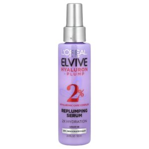 LOréal Elvive Hyaluron + Plump Sérum Revitalizador Cabelos Secos e Desidratados 130 ml (44 fl oz)