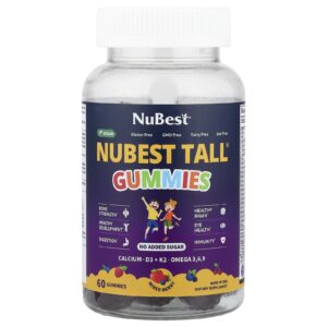 NuBest Gomas Nubest Tall® Frutos Silvestres 60 Gomas