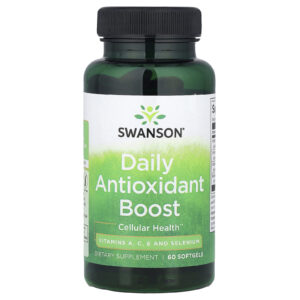 Swanson Reforço Antioxidante Diário 60 Cápsulas Softgel