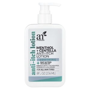 artnaturals Loção Anticoceira Mentol + Centella Para Todos os Tipos de Pele 236 ml (8 fl oz)