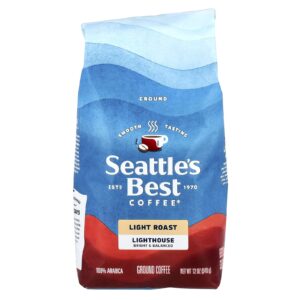 Seattles Best Coffee Lighthouse Café Moído Torra Leve 340 g (12 oz)