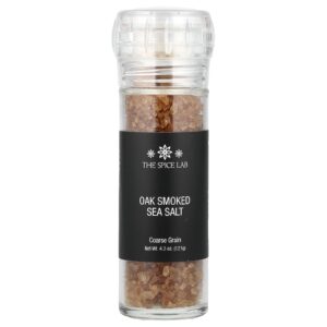 The Spice Lab Sal Marinho Defumado com Moedor de Carvalho 121 g (43 oz)