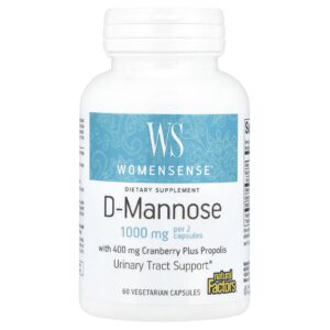 Natural Factors WomenSense® Dextromanose 60 Cápsulas Vegetarianas