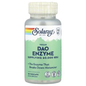 Solaray Enzima DAO Vegana 42 mg 30 VegCaps