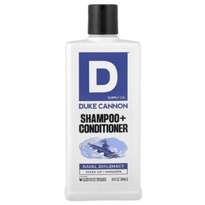 Duke Cannon Supply Co. Shampoo e Condicionador Certificação Naval 414 ml (14 fl oz)