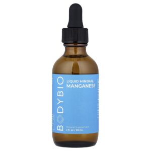 BodyBio Manganês Mineral Líquido 59 ml (2 fl oz)