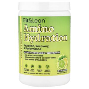 Fit & Lean Amino Hydration Cítricos e Limão 342 g (121 oc)