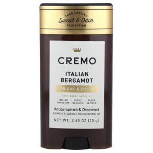 Cremo Antitranspirante e Desodorante Bergamota Italiana 75 g (265 oz)