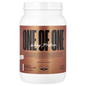 ONE OF ONE Proteína Whey Marshmallow Torrado 908 g (2 lb)