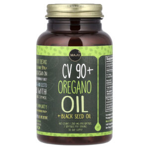 Maju Superfoods CV 90+ Óleo de Orégano + Óleo de Cominho Preto 60 Cápsulas Softgel