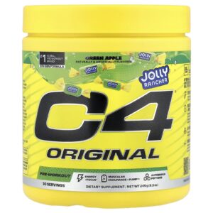 C4 / Cellucor C4® Original Pré-treino Maçã Verde Jolly Rancher 249 g (88 oz)