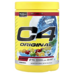 C4 / Cellucor C4® Original Pré-treino Hawaiian Punch® Fruit Juicy Red™ 450 g (159 oz)