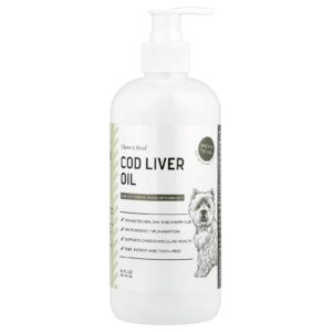 Chew + Heal Óleo de Fígado de Bacalhau 473 ml (16 fl oz)