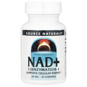 Source Naturals NAD+ B-3 Coenzimada 30 Pastilhas
