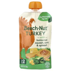 Beech-Nut Peru com Abóbora-Menina Milho e Espinafre A partir de 6 Meses 99 g (35 oz)