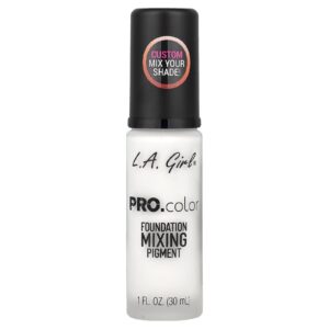 L.A. Girl Pigmento para Mistura de Base PRO.Color GLM711 Branco 30 ml (1 fl oz)
