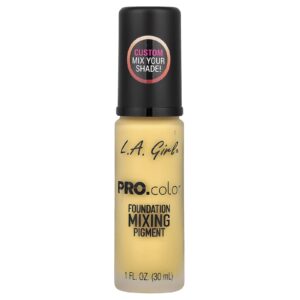 L.A. Girl Pigmento para Mistura de Base PRO.Color Amarelo GLM712 30 ml (1 fl oz)