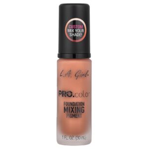 L.A. Girl PRO.color Pigmento de Mistura de Base GLM713 Laranja 30 ml (1 fl oz)
