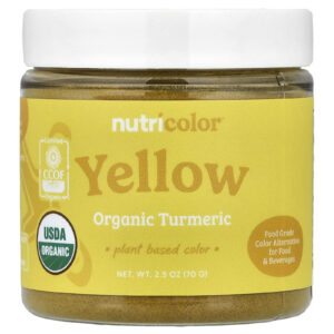 Nutricost Cúrcuma Orgânica Amarela Nutricolor™ 70 g (25 oz)