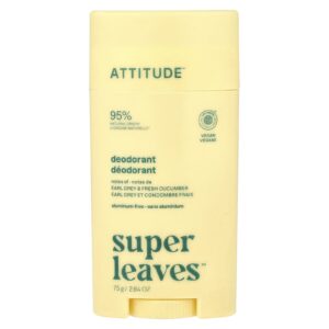 ATTITUDE Super Leaves™ Desodorante em Bastão Earl Grey e Pepino Fresco 75 g (264 oz)