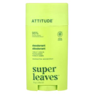 ATTITUDE Super Leaves™ Desodorante em Bastão Pera e Âmbar 75 g (264 oz)