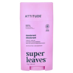 ATTITUDE Super Leaves™ Desodorante em Bastão Coco e Frutos Silvestres 75 g (264 oz)