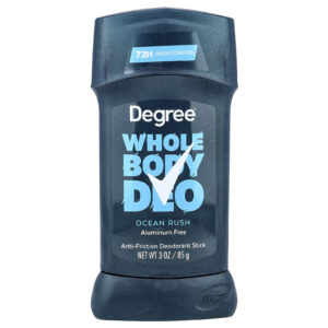 Degree Whole Body Deo Desodorante Antifricção em Bastão Ocean Rush 85 g (3 oz)