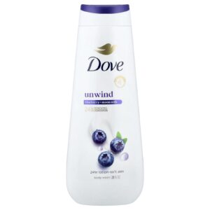 Dove Sabonete Líquido Relaxante Mirtilo + Moon Milk 20 fl oz