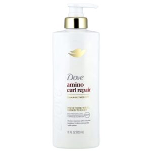 Dove Amino Curl Repair Condicionador para Selar a Hidratação Para Cabelos Cachos e Cremes 532 ml (18 fl oz)