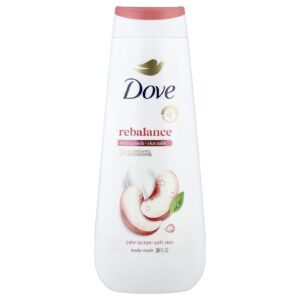 Dove Reequilibrar Sabonete Líquido Pêssego Branco + Leite de Arroz 20 fl oz