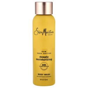 SheaMoisture Sabonete Líquido Profundamente Hidratante Manteiga de Karité Crua 532 ml (18 fl oz)
