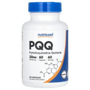 Nutricost PQQ 20 mg 60 Cápsulas