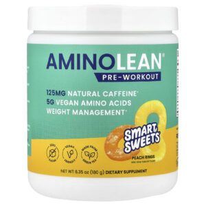 RSP Nutrition Pré-treino Amino Lean® Anéis de Pêssego 180 g (635 oz)