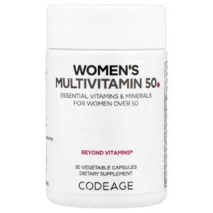Codeage Multivitamínico 50 30 Cápsulas Vegetais para Mulheres